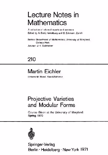 خرید و دانلود نسخه کامل کتاب Projective varieties and modular forms