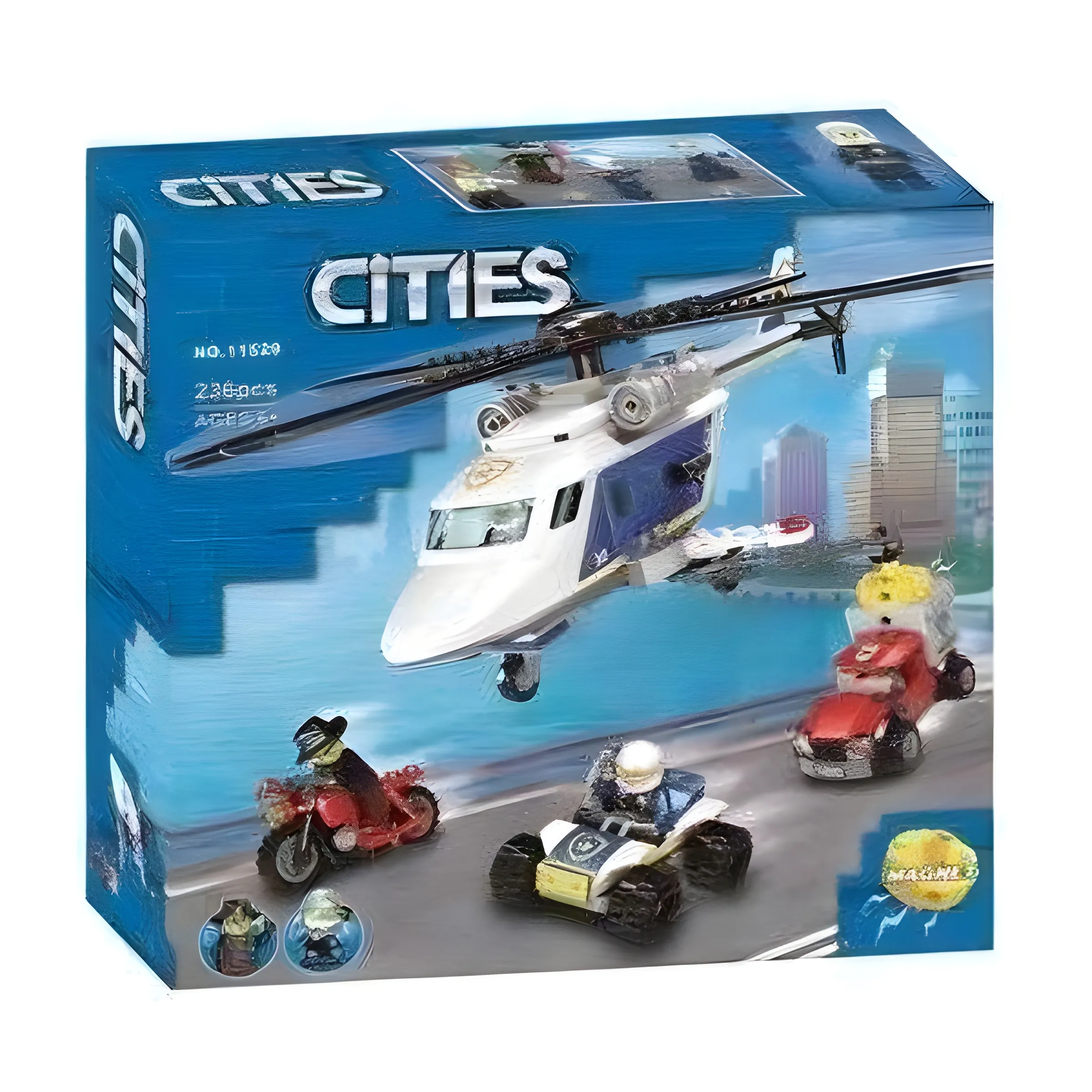 ساختنی مدل سیتی طرح دزد و پلیس کد 11529