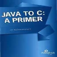 خرید و دانلود نسخه کامل کتاب Java to C: A Primer