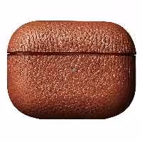 کاور کی فون مدل Leather مناسب برای کیس اپل AirPods Pro به همراه بند آویز