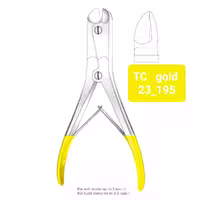 وایرکاتر،پین کاتر مستقیم جراحی ارتوپدی دبل اکشن TC gold برند راکول 22cm
