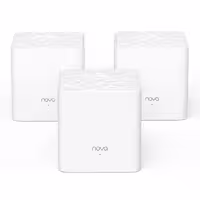 قیمت و خرید روتر اکسس پوینت بی‌سیم گیگابیت و دوباند AC1200 تندا مدل Nova MW3 پک 3 عددی | یاس ارتباط