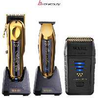 ست ماشین اصلاح حجم زن وخط زن وشیورشارژی Wahl  ساخت امریکا