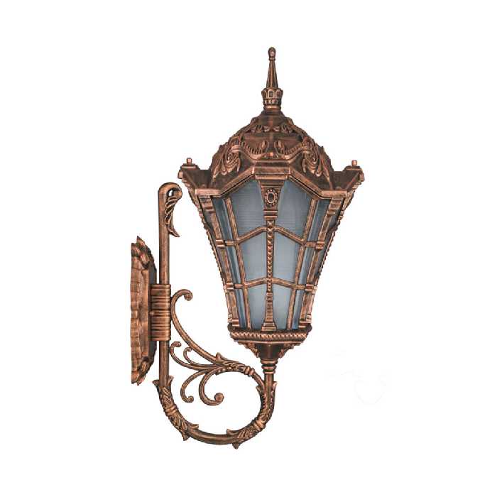 چراغ دیواری پارکی تکشیدفام مدل وستا کد 8603-16