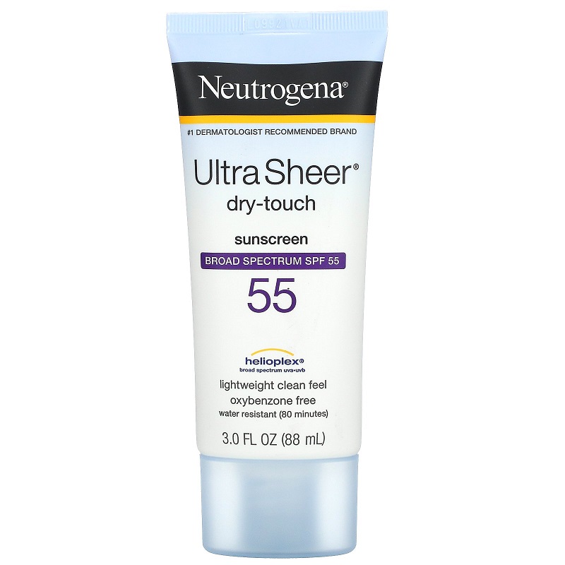 کرم ضد آفتاب Ultra Sheer نوتروژینا SPF55:حجم 88 میلی لیتر
