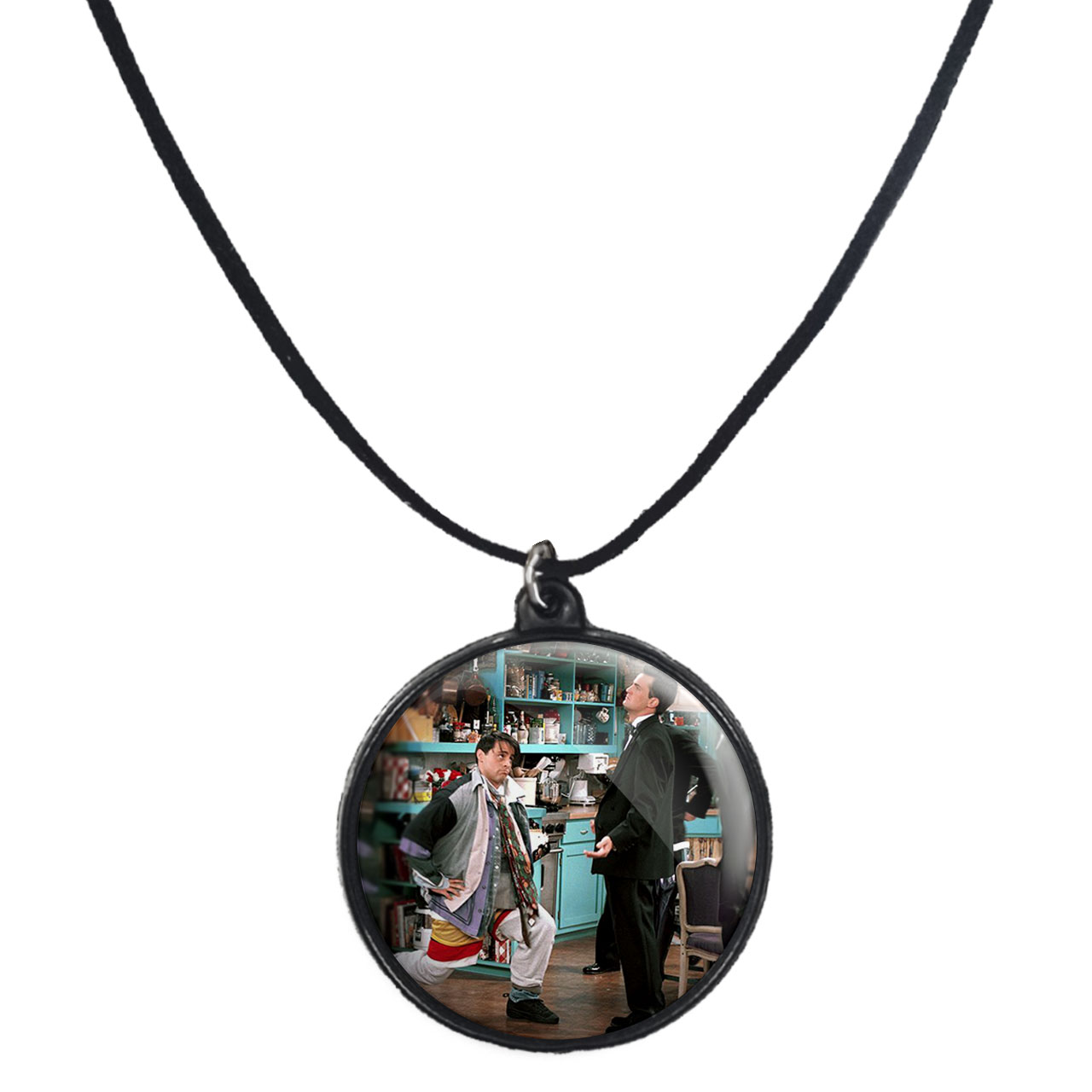 گردنبند پرمانه طرح فرندز کد pmb.19019 مدل دو طرفه