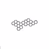 دیوارکوب طرح شش ضلعی مدل ge-b01