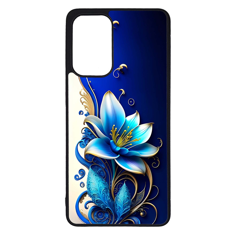 کاور طرح گل کد G-129 مناسب برای گوشی موبایل سامسونگ Galaxy A73 / A73 5G | دیجی قاب دونی