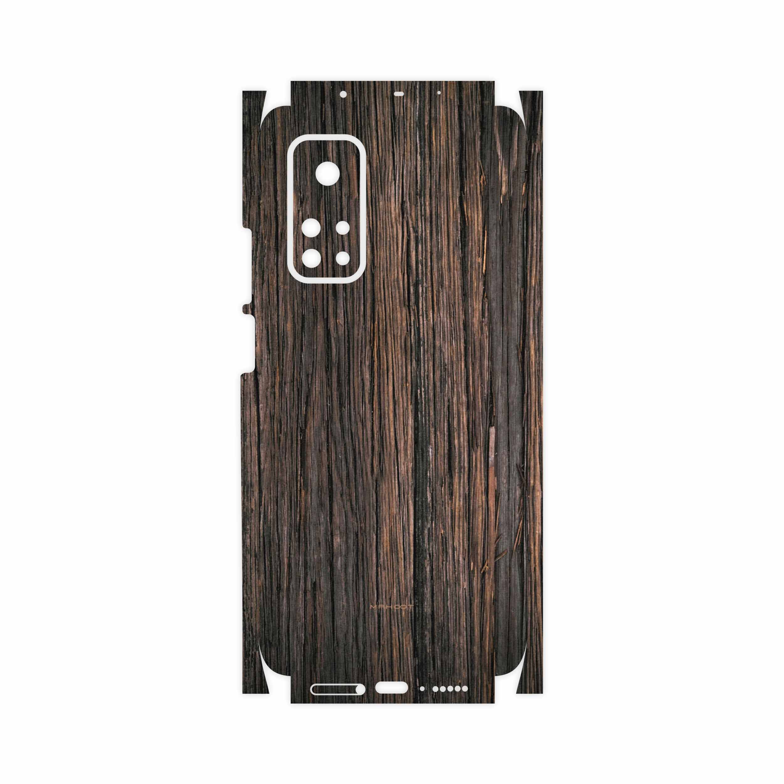 برچسب پوششی ماهوت مدل Burned-Wood-FullSkin مناسب برای گوشی موبایل شیائومی Mi 10T Pro 5G