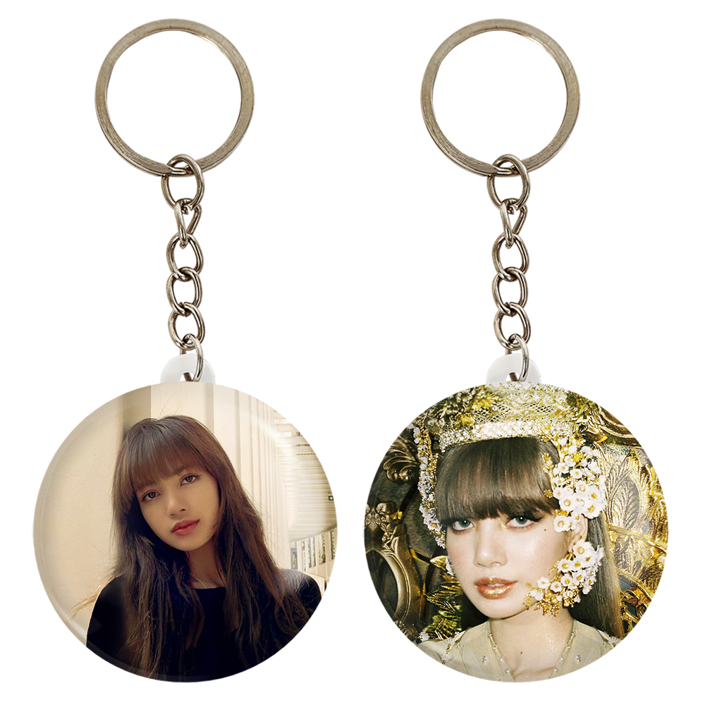 جاکلیدی خندالو مدل لیسا بلک پینک کد 1423914242 مجموعه 2 عددی