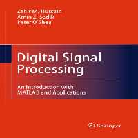 خرید و دانلود نسخه کامل کتاب Digital Signal Processing: An Introduction with MATLAB and Applications