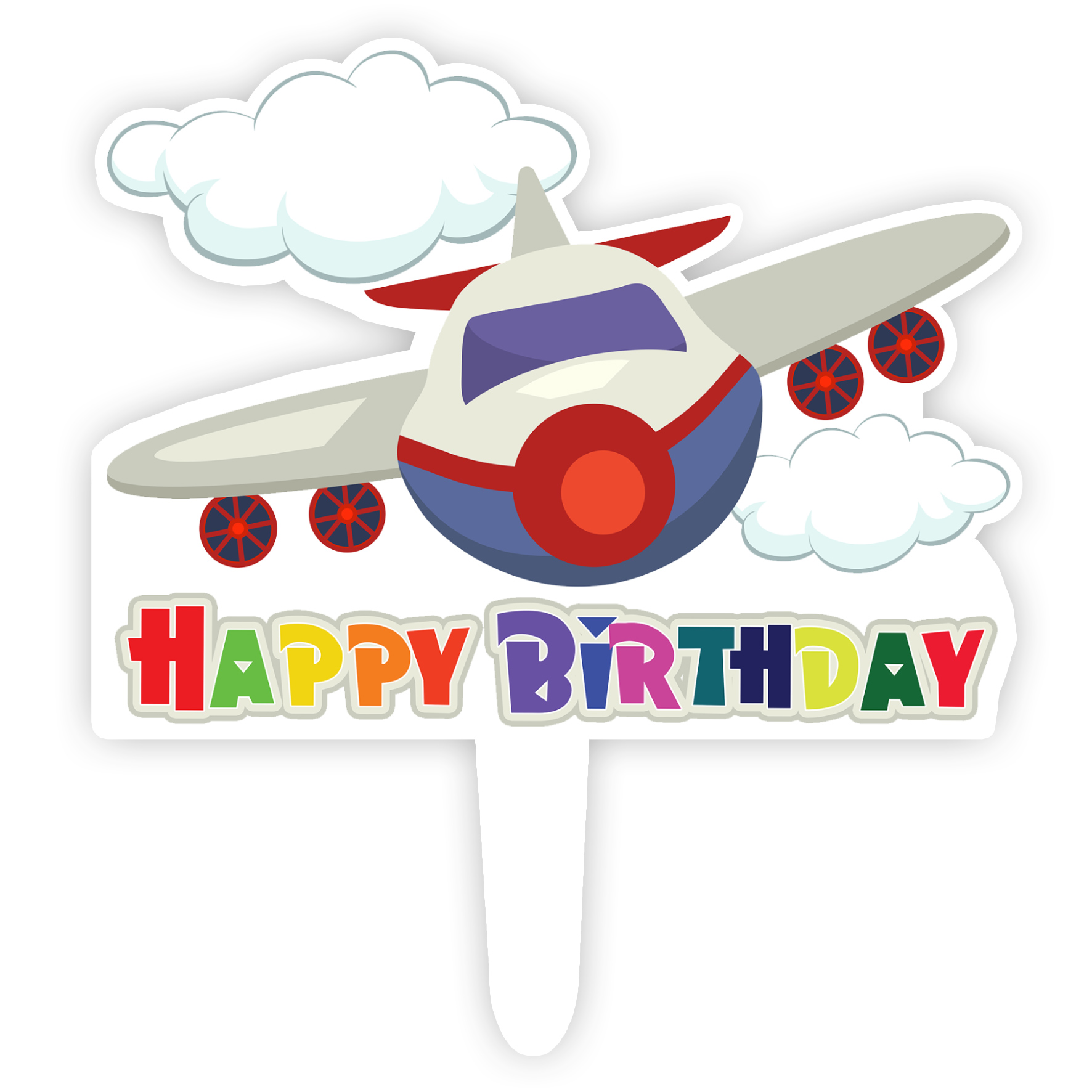     تاپر کیک طرح هواپیما و هلیکوپتر کد R564