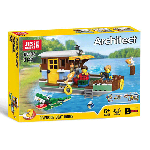 ساختنی لگو کشتی 3 مدل جی سی کد 3142