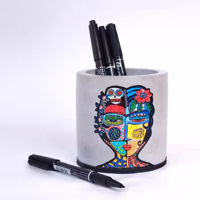 جامدادی رومیزی مدل چهره