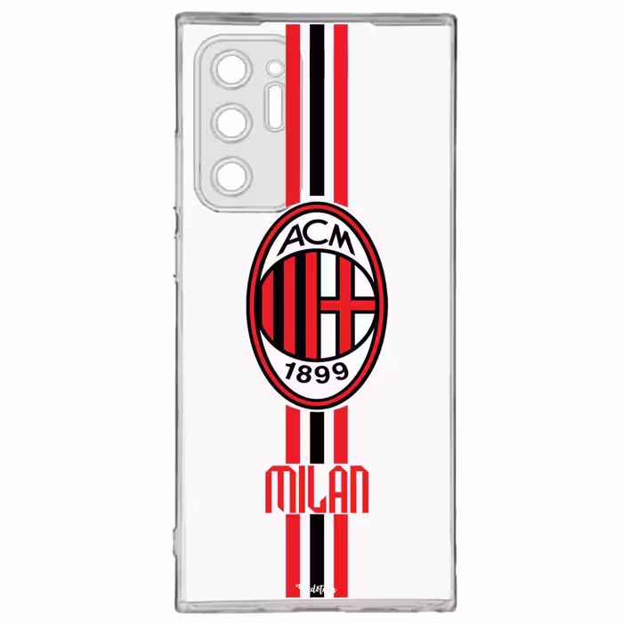 کاور طرح A.C Milan مناسب برای گوشی موبایل سامسونگ Galaxy Note 20 Ultra 
