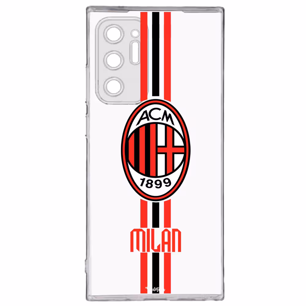کاور طرح A.C Milan مناسب برای گوشی موبایل سامسونگ Galaxy Note 20 Ultra 
