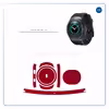 برچسب ماهوت طرح Matte-Warm-Red مناسب برای ساعت هوشمند سامسونگ Galaxy Gear S2