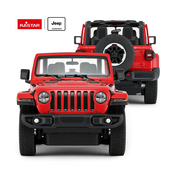 ماشین کنترلی جیپ Wrangler Rubicon راستار با مقیاس 1:14