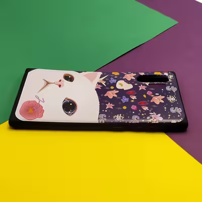 کاور مدل گربه کد 03 مناسب برای گوشی موبایل سامسونگ Galaxy Note 10 Plus