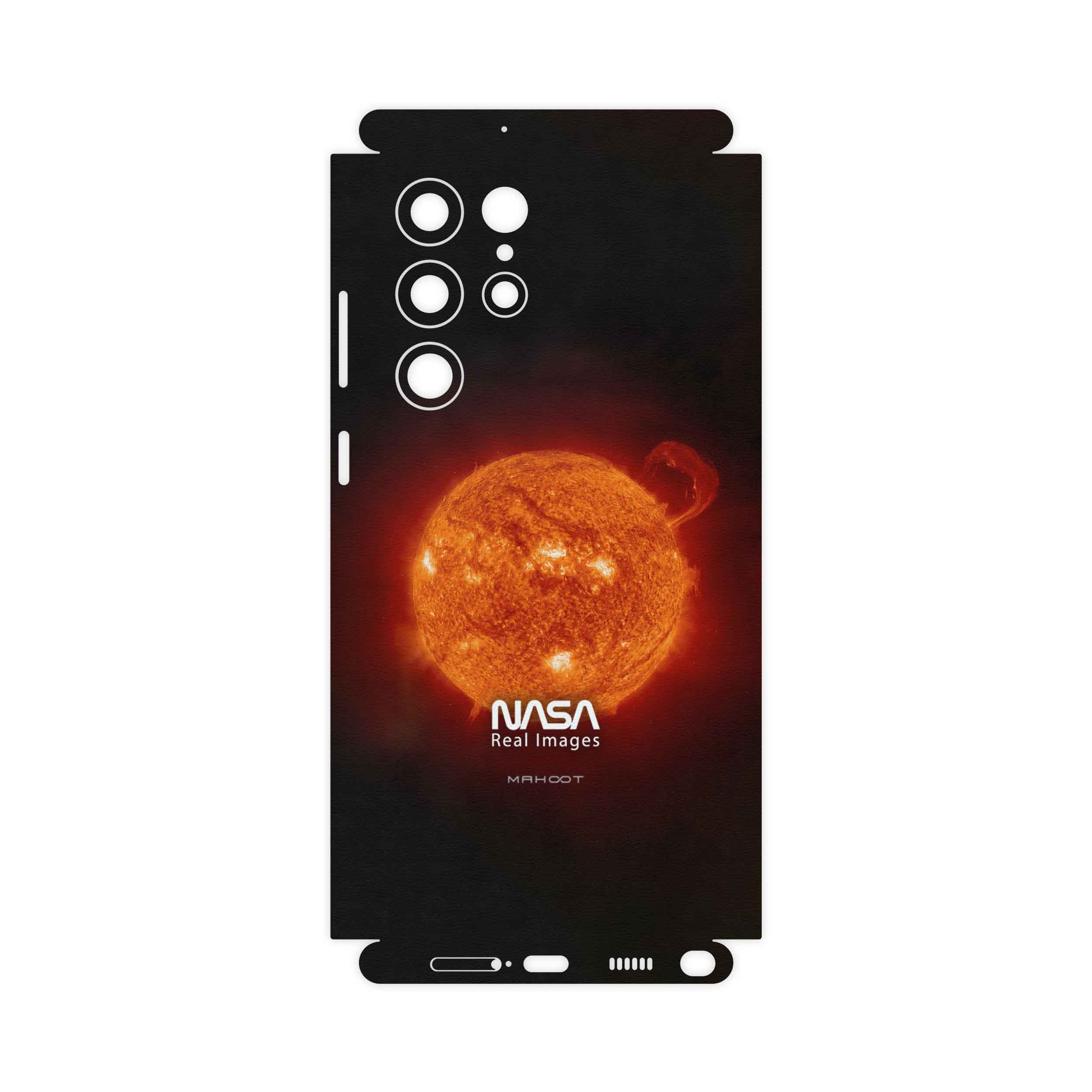 برچسب پوششی ماهوت مدل Sun-By-NASA-FullSkin مناسب برای گوشی موبایل سامسونگ Galaxy S22 Ultra 5G