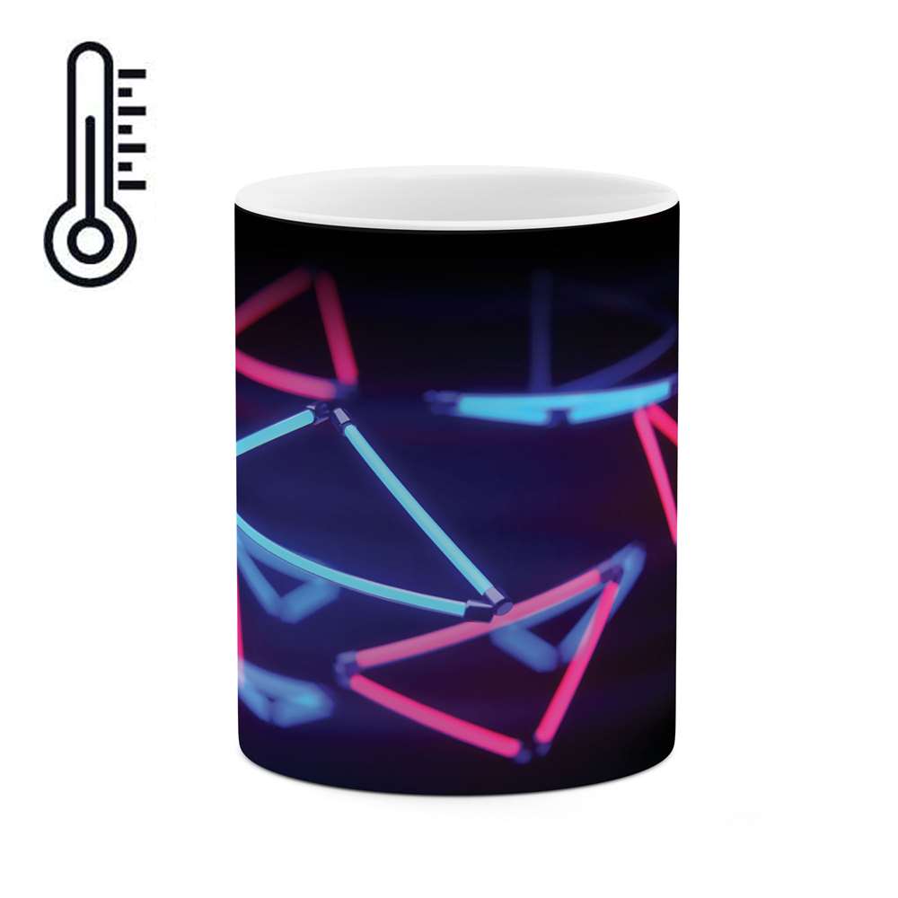 ماگ حرارتی طرح نئونی مدل mgp00885