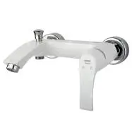 شیر حمام راسان  مدل لوتوس  سفید