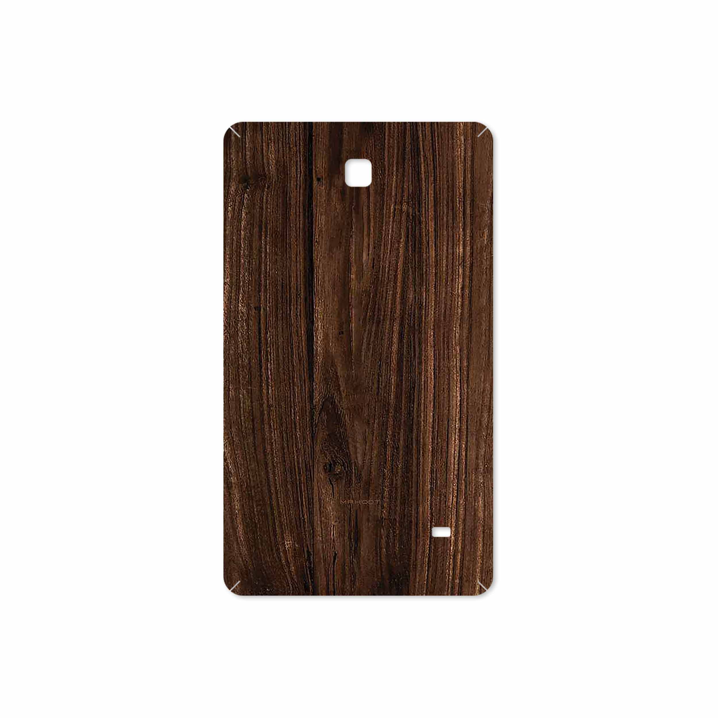 برچسب پوششی ماهوت مدل Dark Walnut Wood مناسب برای تبلت سامسونگ Galaxy Tab 4 7.0 2014 T231