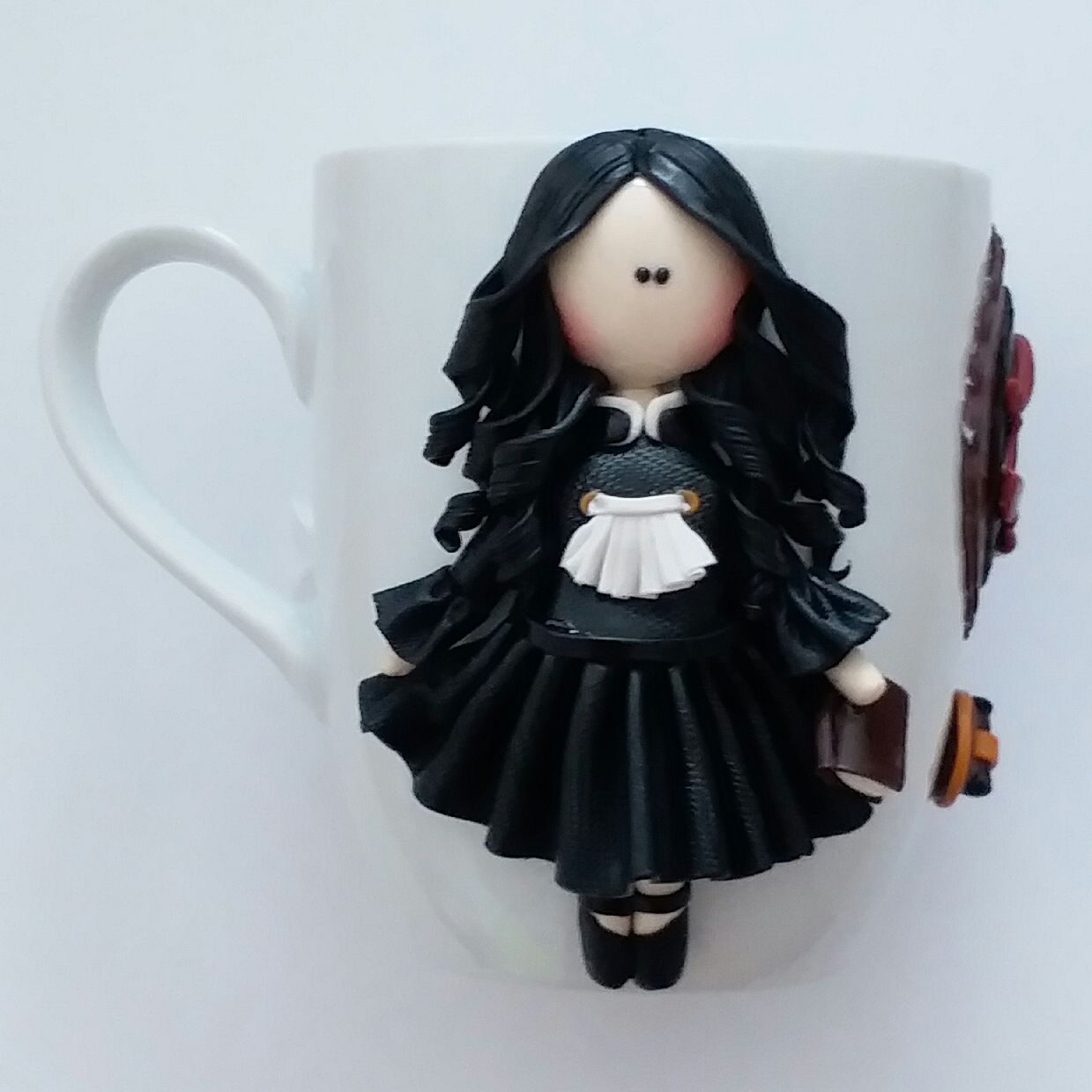 ماگ سرامیکی مدل دختر عروسکی A378