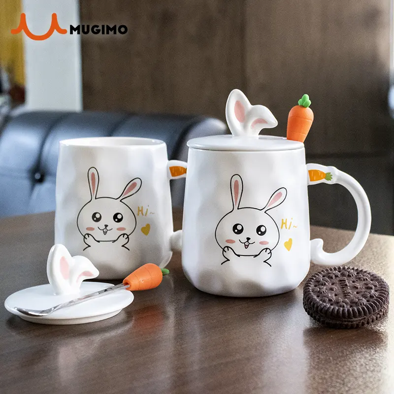 ماگ سرامیکی خرگوش مدل white rabbit