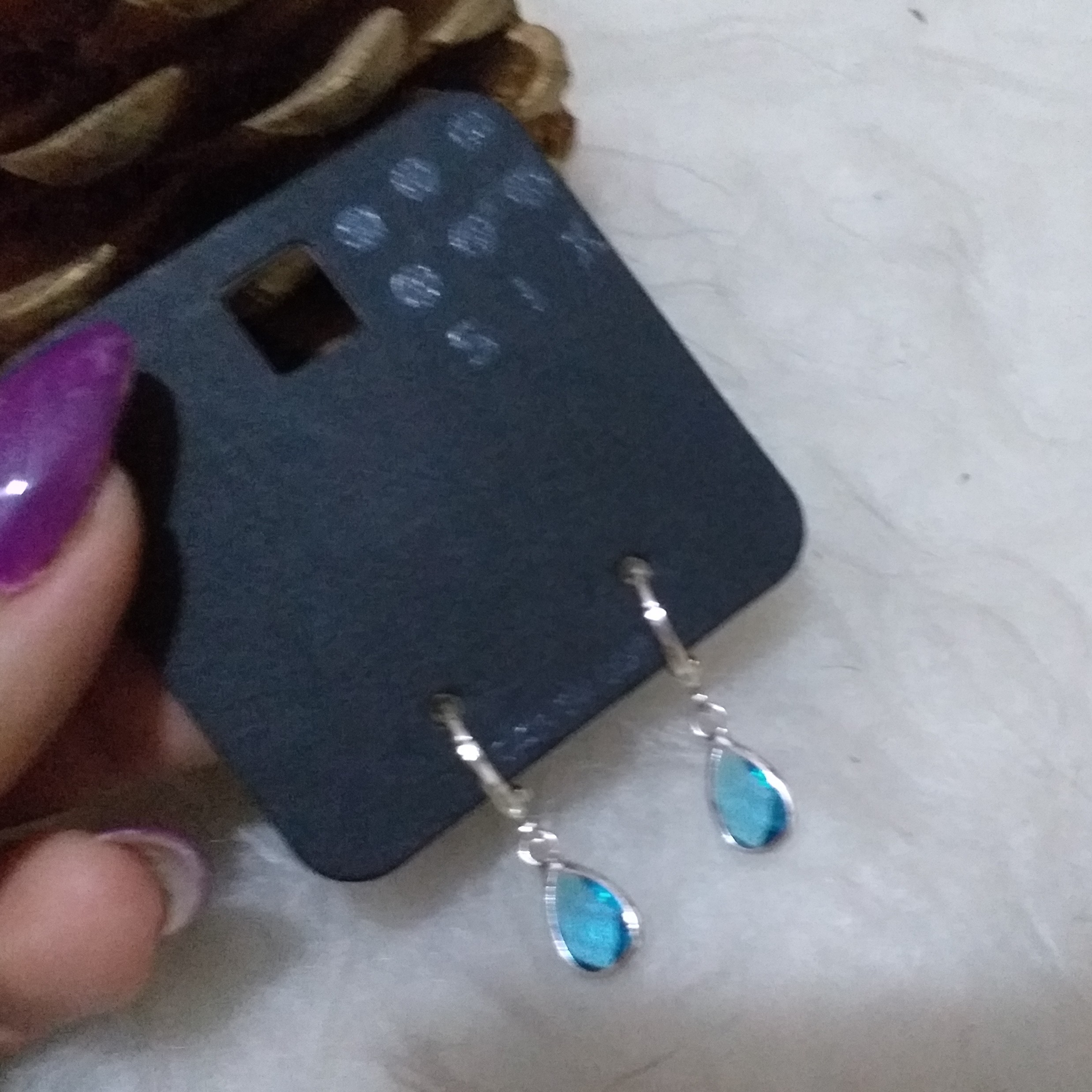 گوشواره نگین
