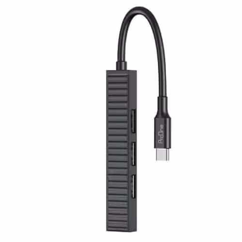 هاب چهار پورت TYPE-C به USB پرووان مدل PHU-553