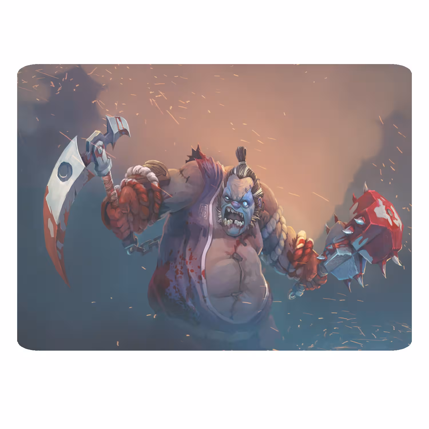 ماوس پد طرح DOTA2 کد B92