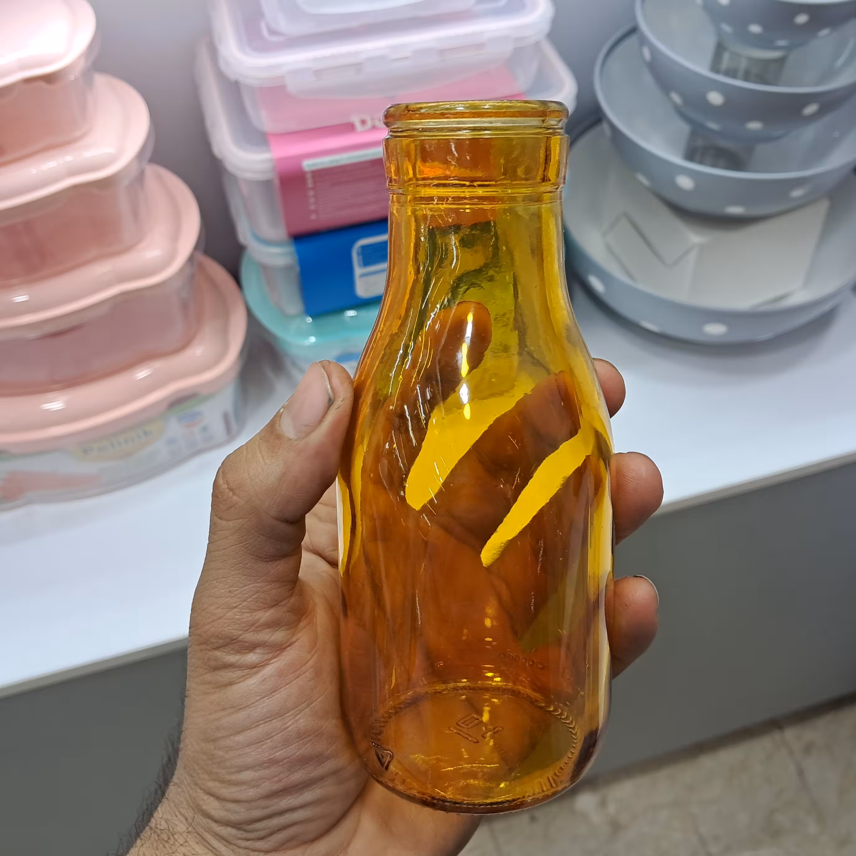 گلدون رنگی سایز بزرگ گلدون فانتزی گلدون تک گل گلدون فانتزی گلدون شیشه ای گلدون دکوری جای عود