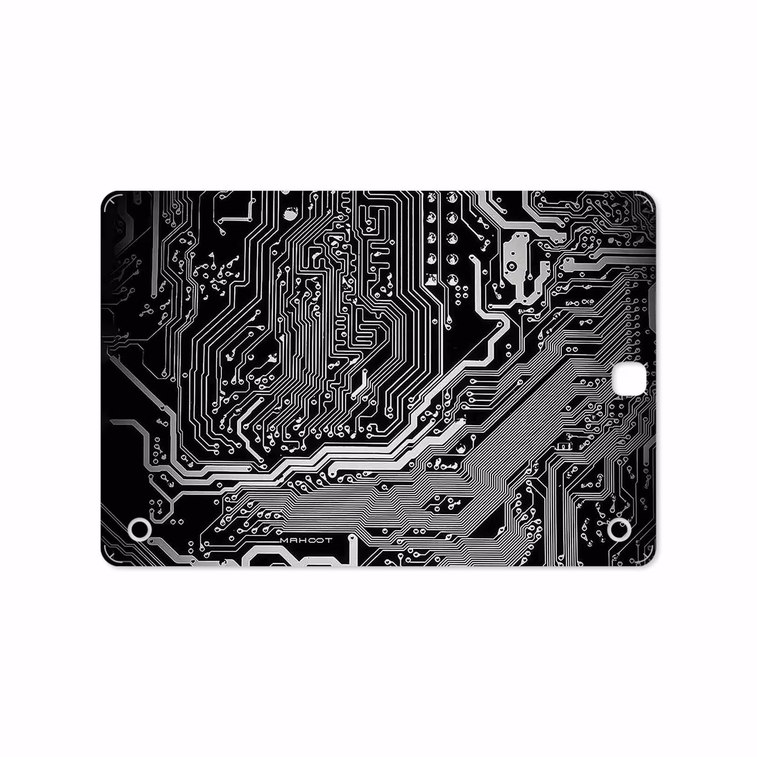 برچسب پوششی ماهوت مدل Black Printed Circuit Board مناسب برای تبلت سامسونگ Galaxy Tab A 9.7 2015 T555