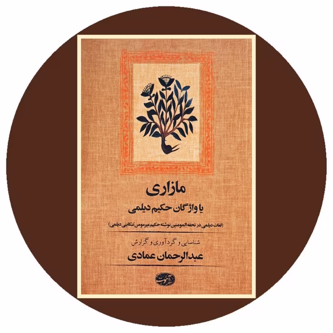 کتاب مازاری یا واژگان حکیم دیلمی - خرید با تخفیف چهل درصد ازکتاب دایره قهوه ای