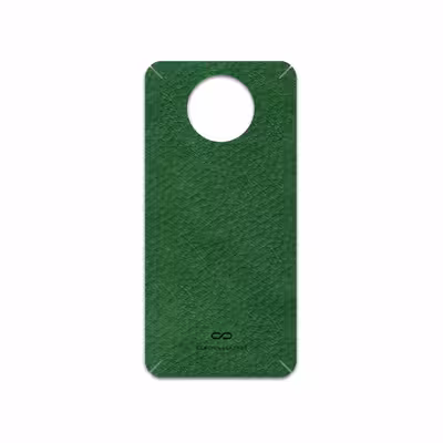 برچسب پوششی ماهوت مدل Green-Leather مناسب برای گوشی موبایل شیائومی Redmi Note 9T