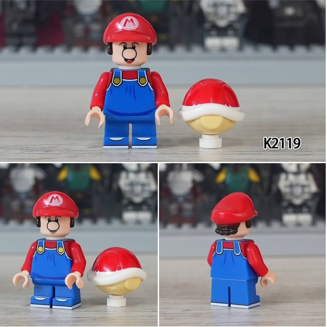 لگو مینی فیگور ماریو قارچ خور سری برادران ماریو