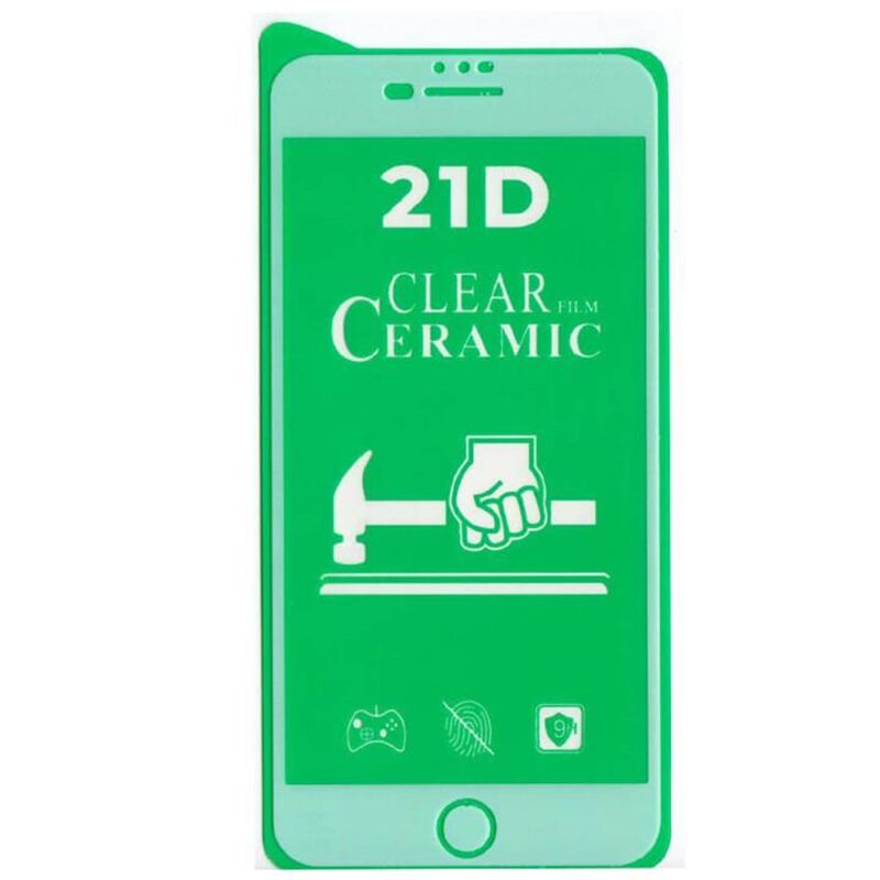 گلس مناسب گوشی آیفون مدل 6PLUS سفید EZ19