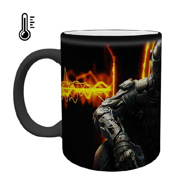 ماگ حرارتی مدل بازی کال آف دیوتی call of duty کد 75