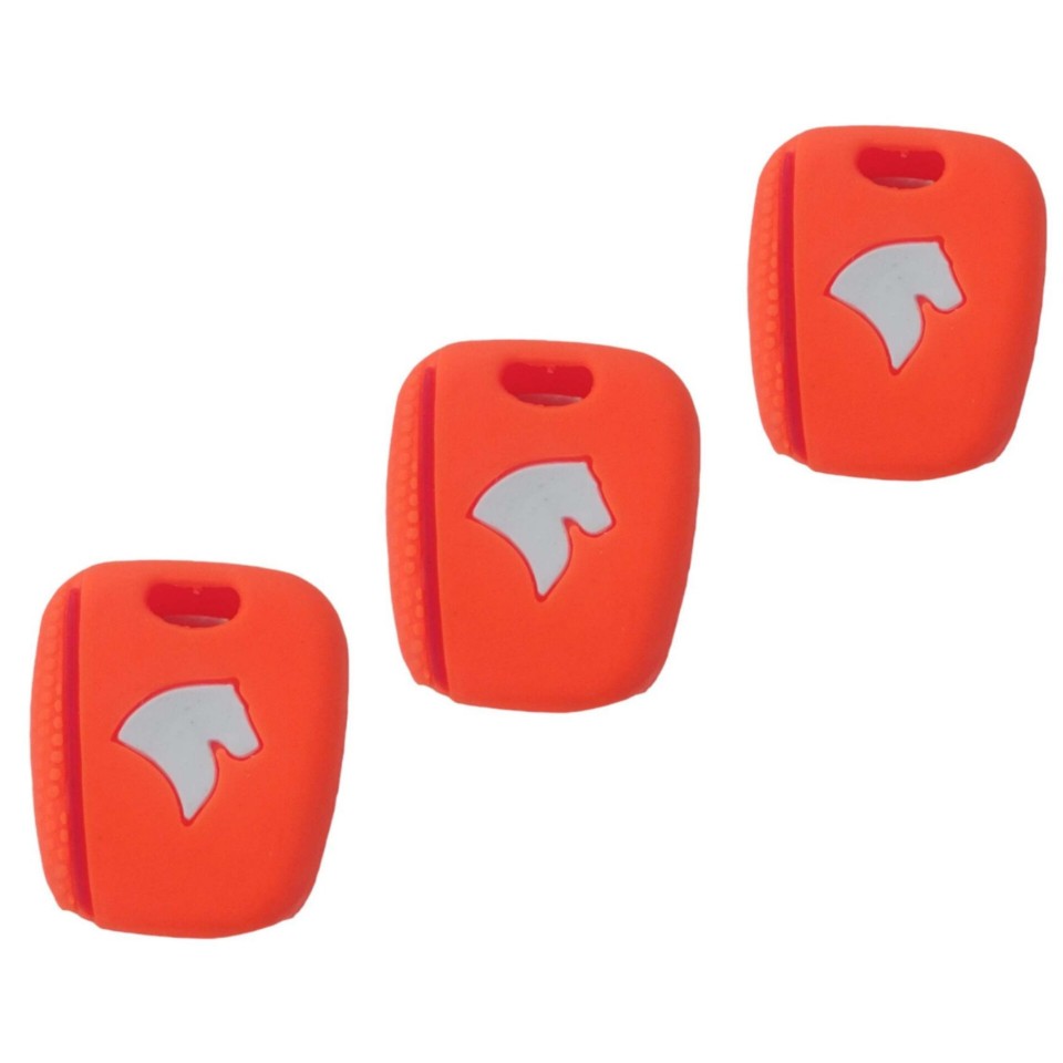 کاور سوییچ خودرو مدل سیلیکونی آجدار کد DNA3 مناسب برای دنا بسته 3 عددی