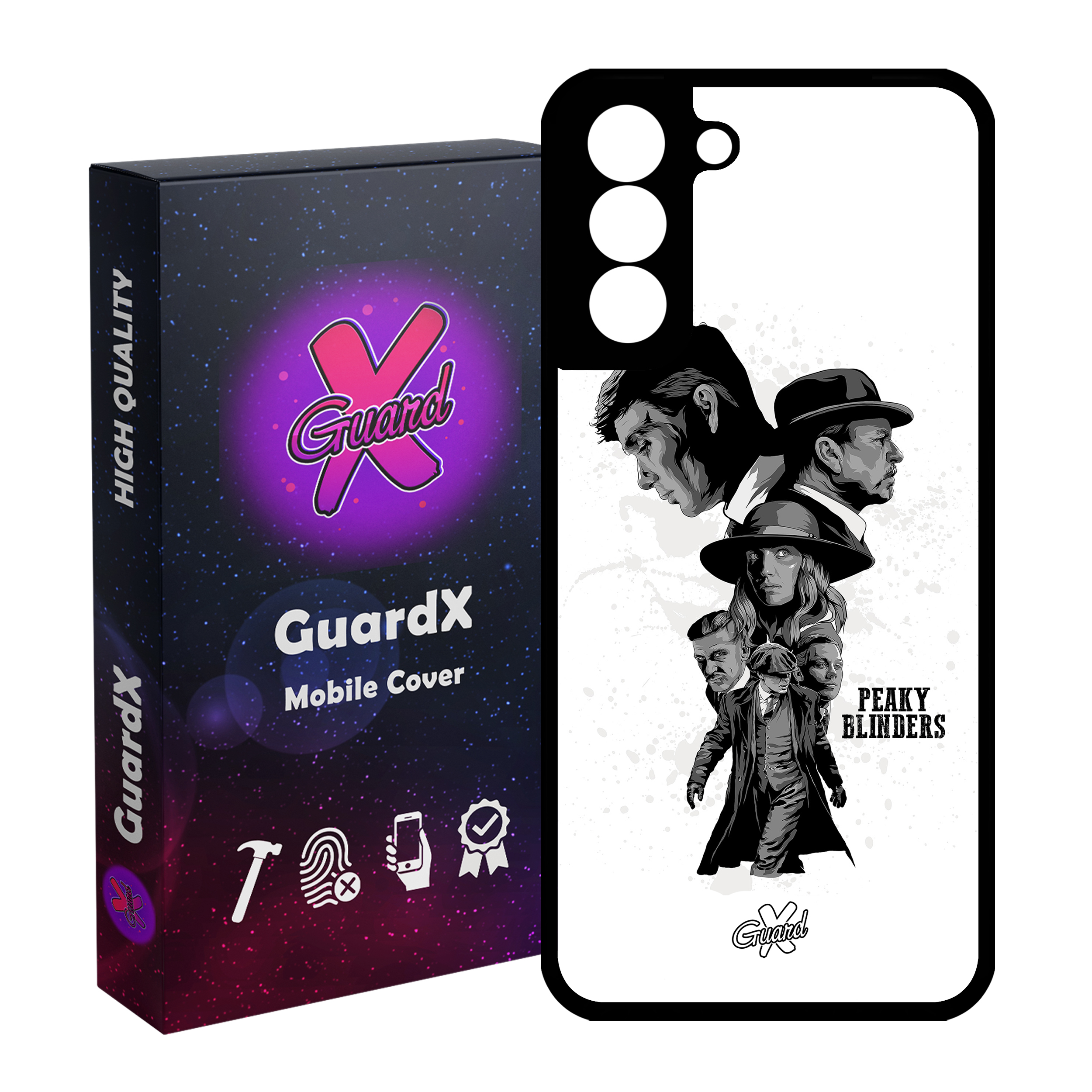 کاور گارد ایکس طرح Peaky Blinders مدل Glass10005 مناسب برای گوشی موبایل سامسونگ Galaxy S21