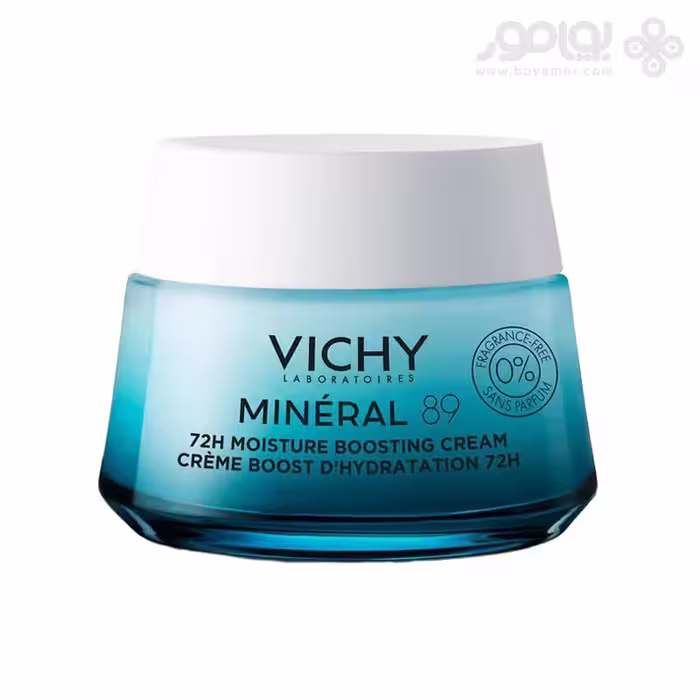 کرم مرطوب کننده 72 ساعته ویشی مدل MINERAL 89 مناسب پوست نرمال