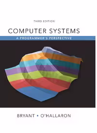 خرید و دانلود نسخه کامل کتاب Computer Systems: A Programmer’s Perspective