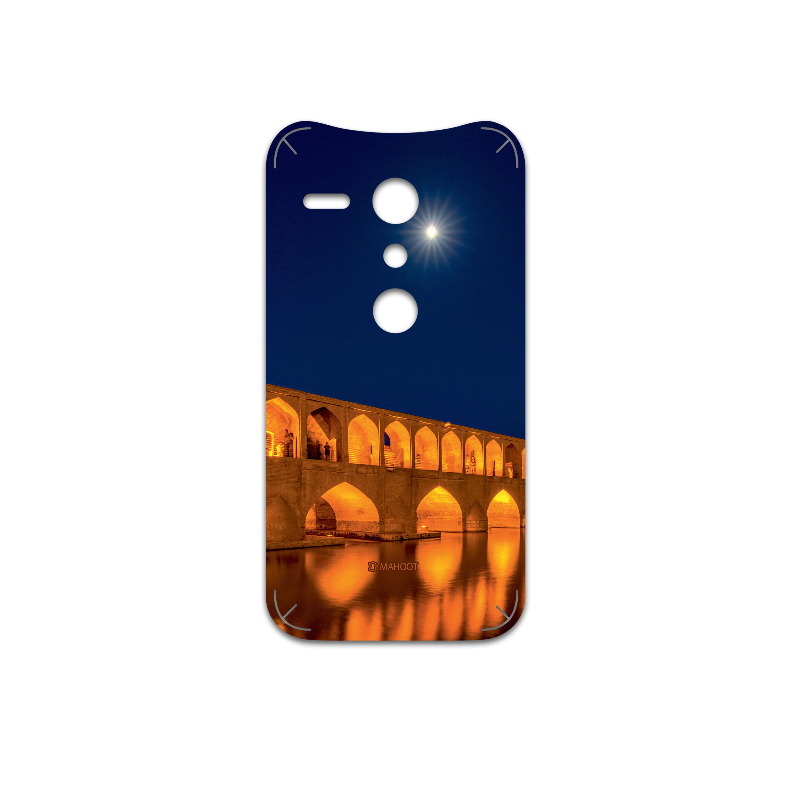 برچسب پوششی ماهوت مدل Si-O-Se-Pol مناسب برای گوشی موبایل موتورولا Moto G