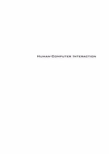 خرید و دانلود نسخه کامل کتاب Human-Computer Interaction