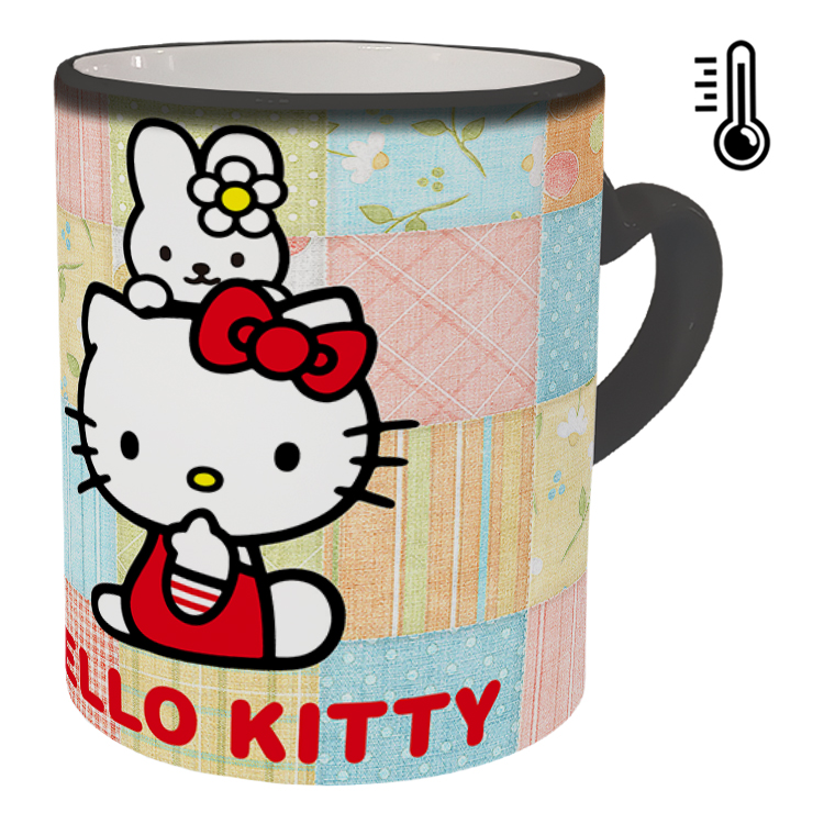 ماگ حرارتی مدل دسته قلبی طرح کیتی کد 4