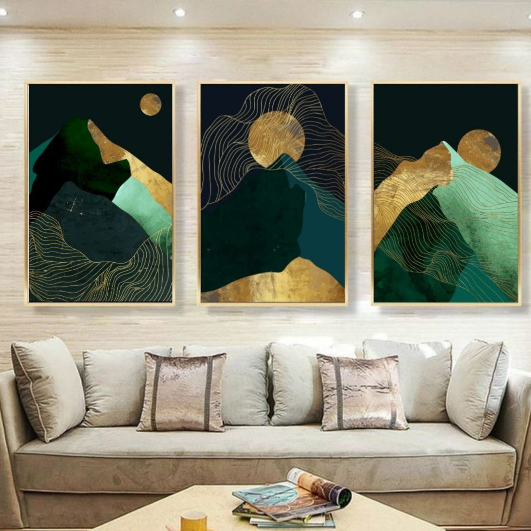 تابلو مدل دکوراتیو کد 1021 بسته 3 عددی