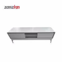 میز تلویزیون کارینو سفید مدل N5 سايز 175 سانتی
