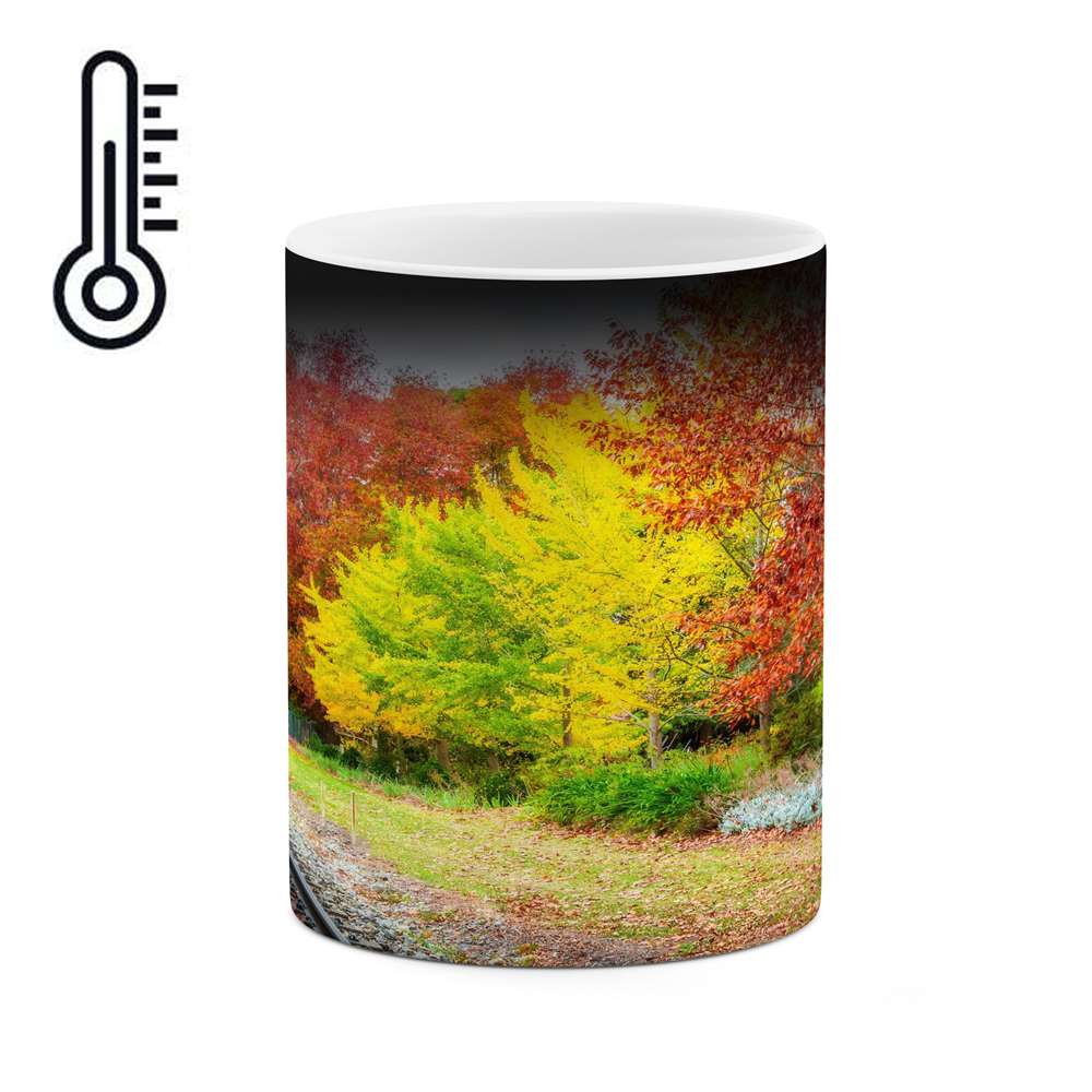 ماگ حرارتی کاکتی طرح منظره مدل mgh13128