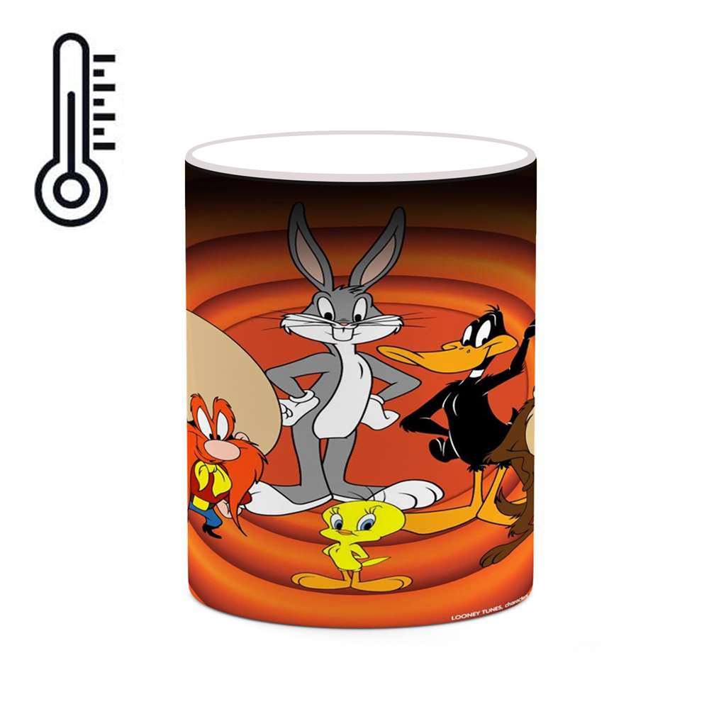 ماگ حرارتی کاکتی طرح کارتون Looney Tunes مدل mgh22722